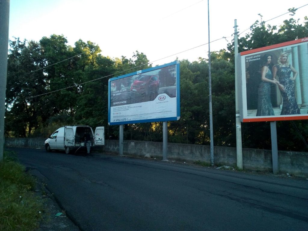 CARTELLONE PUBBLICITARIO 6X3 MT.