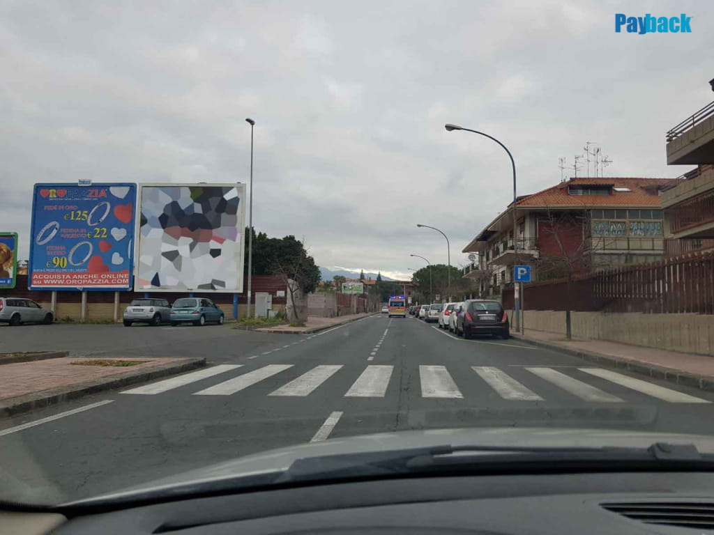 CARTELLONE PUBBLICITARIO 6X6 MT.