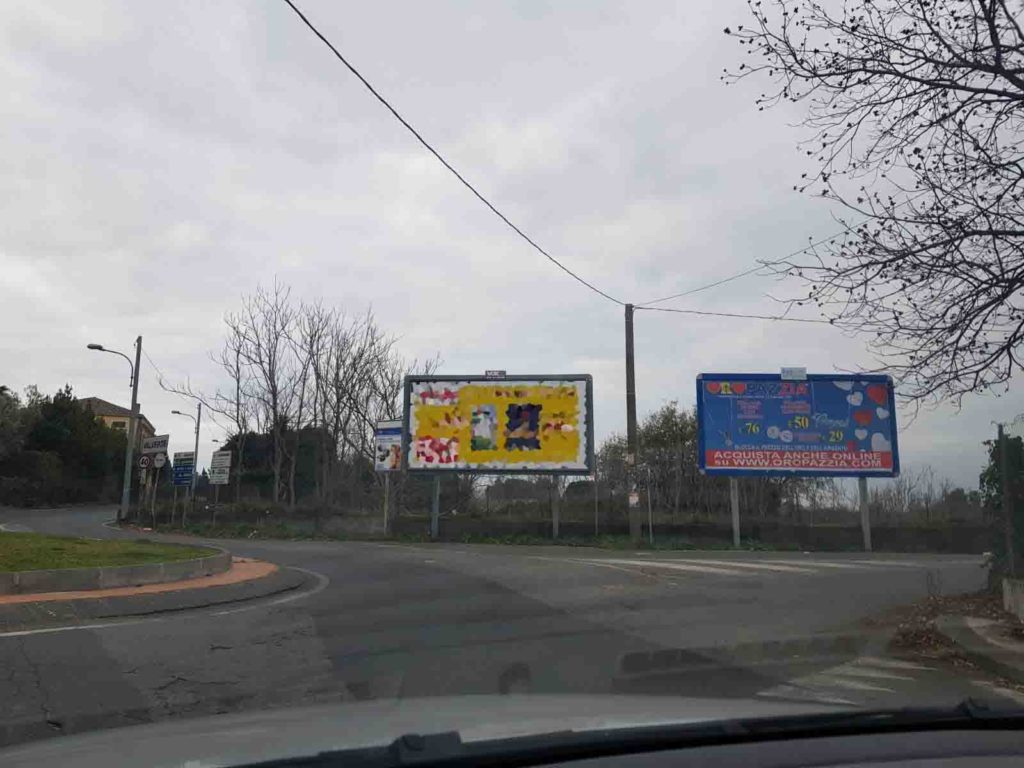 CARTELLONI PUBBLICITARI 6X3 MT.