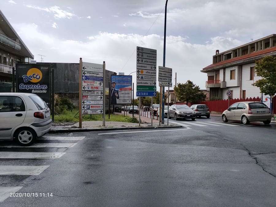 Via Antonio di San Giuliano angolo Via Bellini – Sant’Agata Li Battiati