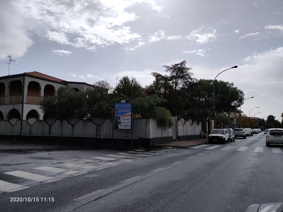 VIA ANTONIO DI SANGIULIANO FRONTE PALASPORT SANT AGATA LI BATTIATI