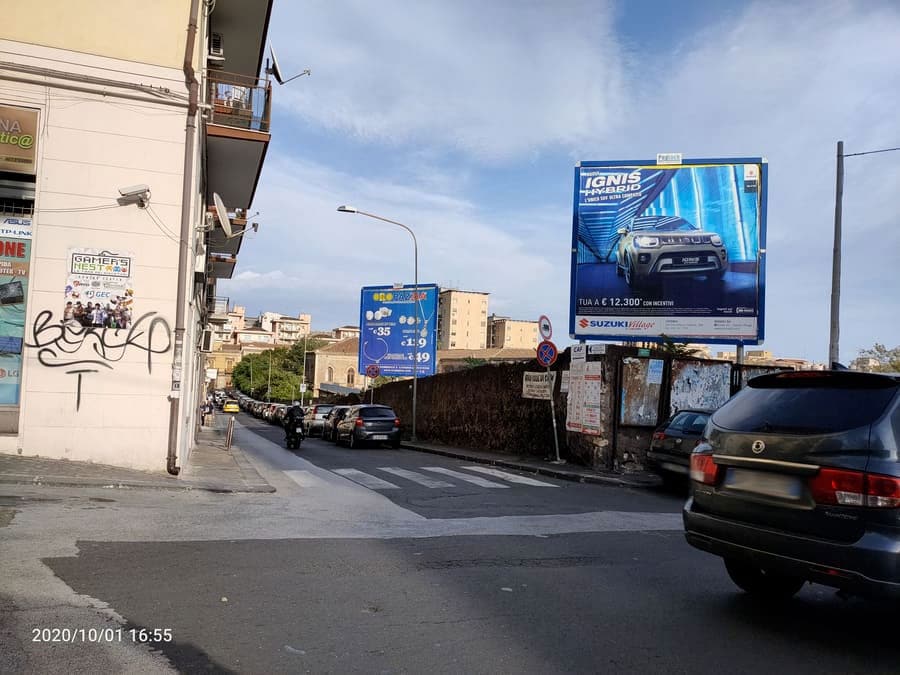 VIA PASSO GRAVINA ANGOLO VIA PAOLO BENTIVOGLIO CATANIA